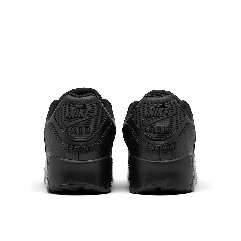 Nike Men's Nike Air Max 90 LTR "Leather Triple Black" Black/Black-Black (CZ5594 001)