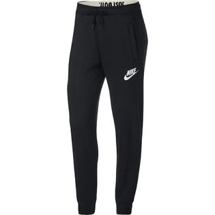 Women s Nike Black White Sportswear Rally Jogger 931868 010