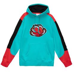 Mitchell & Ness Teal NBA Vancouver Grizzlies Fusion Fleece Hoodie