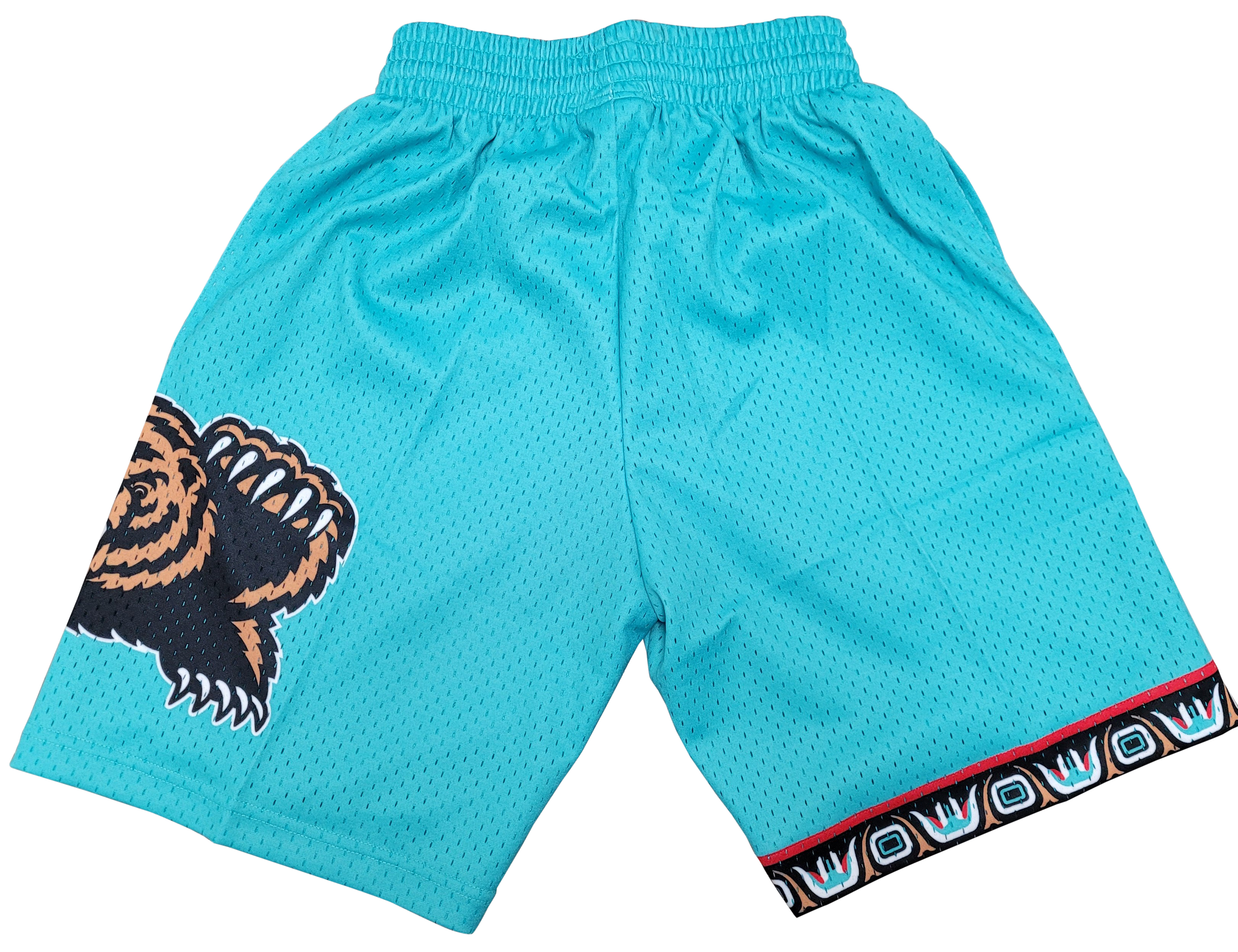 Mitchell & Ness Teal NBA Vancouver Grizzlies 96-97 Road Swingman Shorts
