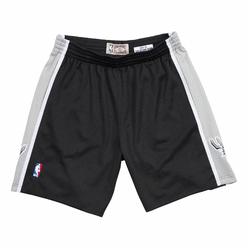 Mitchell & Ness Men's Mitchell & Ness Black NBA San Antonio Spurs 1998-99 Swingman Road Shorts