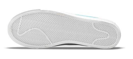Nike Big Kid's Nike Blazer Low '77 White/Copa-White-White (DA4074 103)