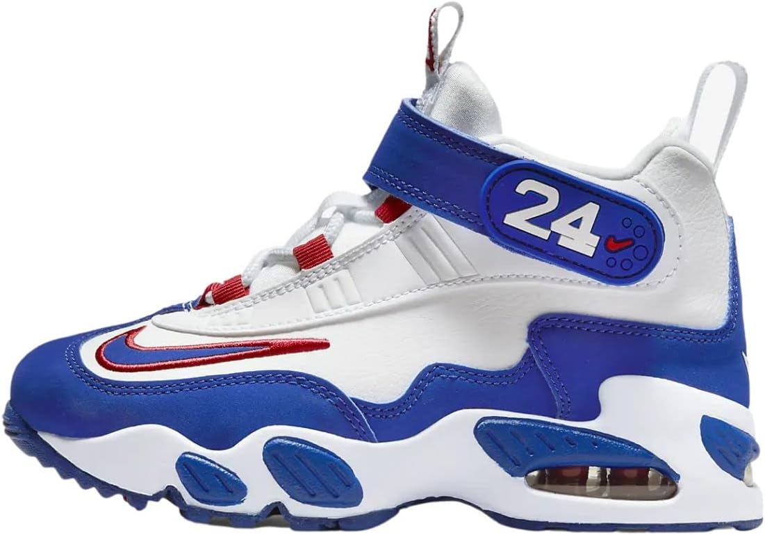 Nike Little Kid's Nike Air Griffey Max 1 White/Old Royal-Gym Red (DX3725 100)