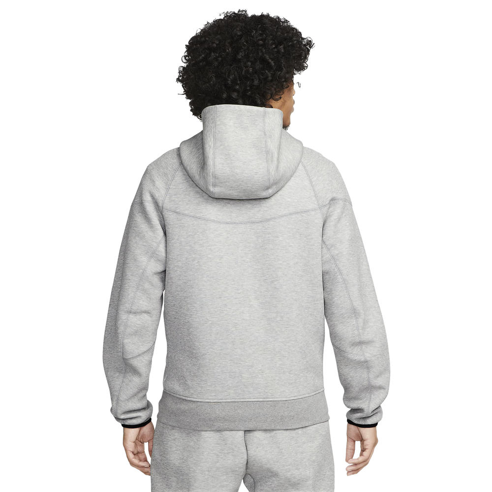 Nike Men's Nike Sportswear Tech Fleece Dark Grey Heather/Black Windrunner Full Zip Hoodie