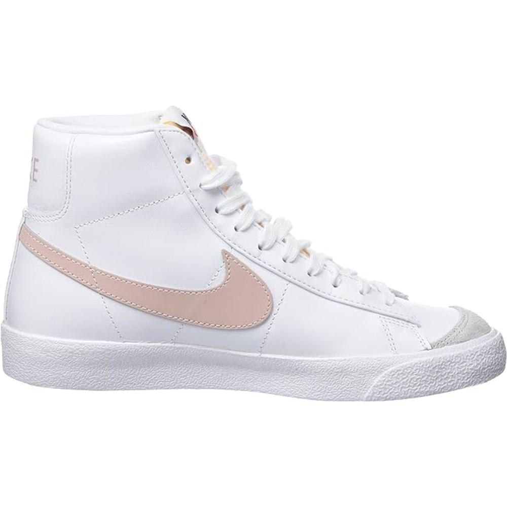 Nike Women's Nike Blazer MID '77 White/Pink Oxford-Black (CZ1055 118)