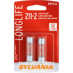 Sylvania NEW Sylvania SYLVANIA 211-2 Long Life Miniature Bulb, (Contains 2 Bulbs) 32621 12V 12.42W