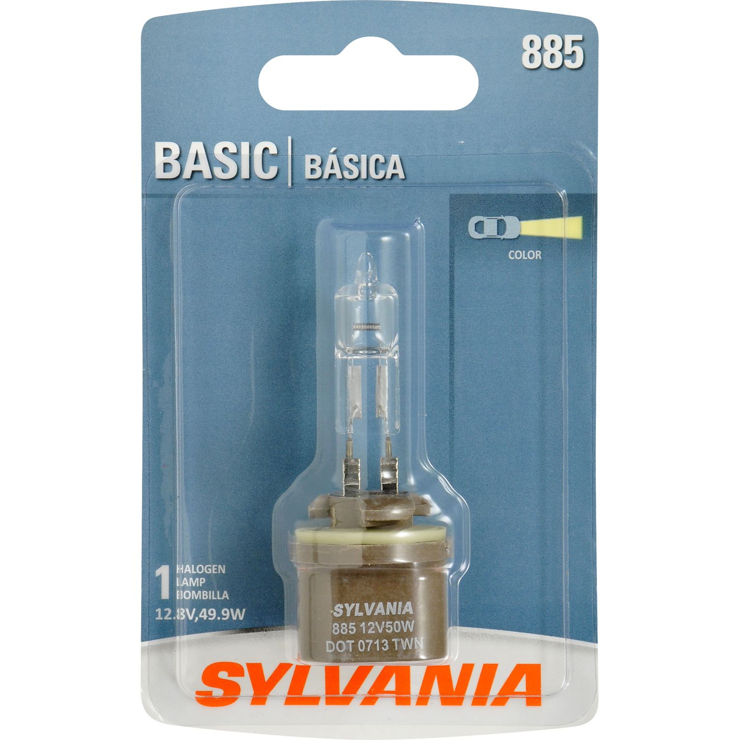 Sylvania NEW Sylvania SYLVANIA 885 Basic Fog Bulb, (Contains 1 Bulb) 35454 12V