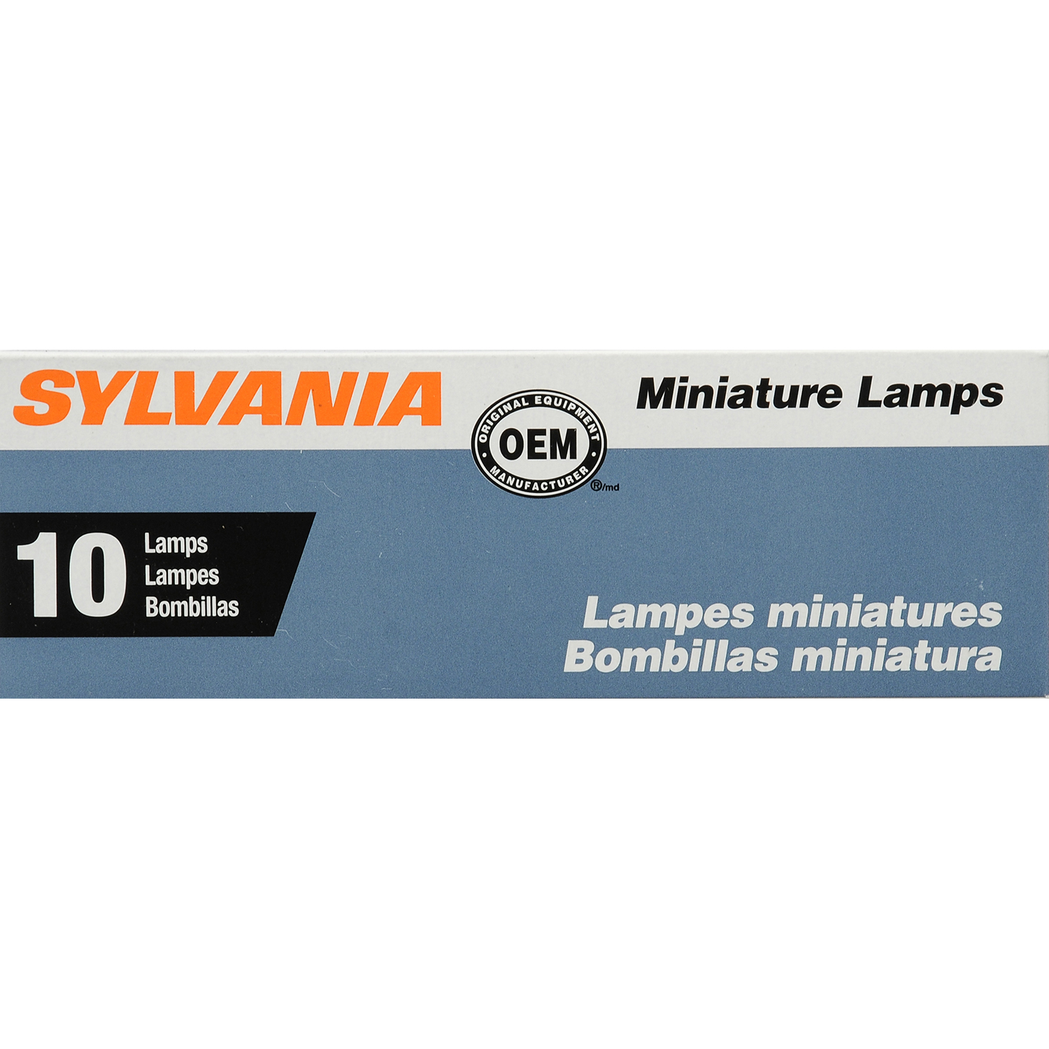 Sylvania NEW Sylvania SYLVANIA 212-2 Basic Miniature Bulb, (Contains 10 Bulbs) 34921 12V 9.99W