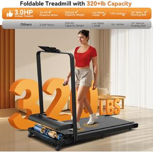 Ubuy Ancheer Folding Treadmill Hp Ancheer HP Foldable Walking Pad