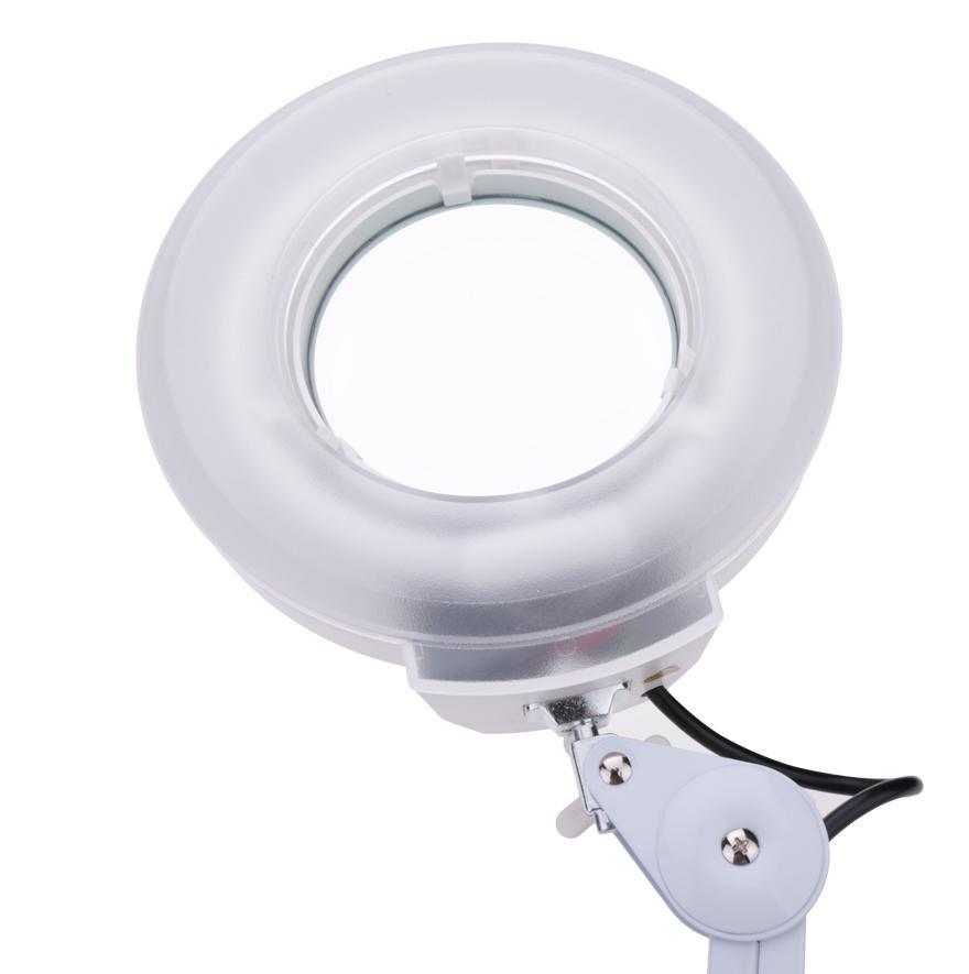 Happydeal Professional Adjule Arm Magnifying 5d Flourescent Happydeal Professional Adjule Arm Magnifying 5d Flourescent Magnifier Lamp With Rolling Stand