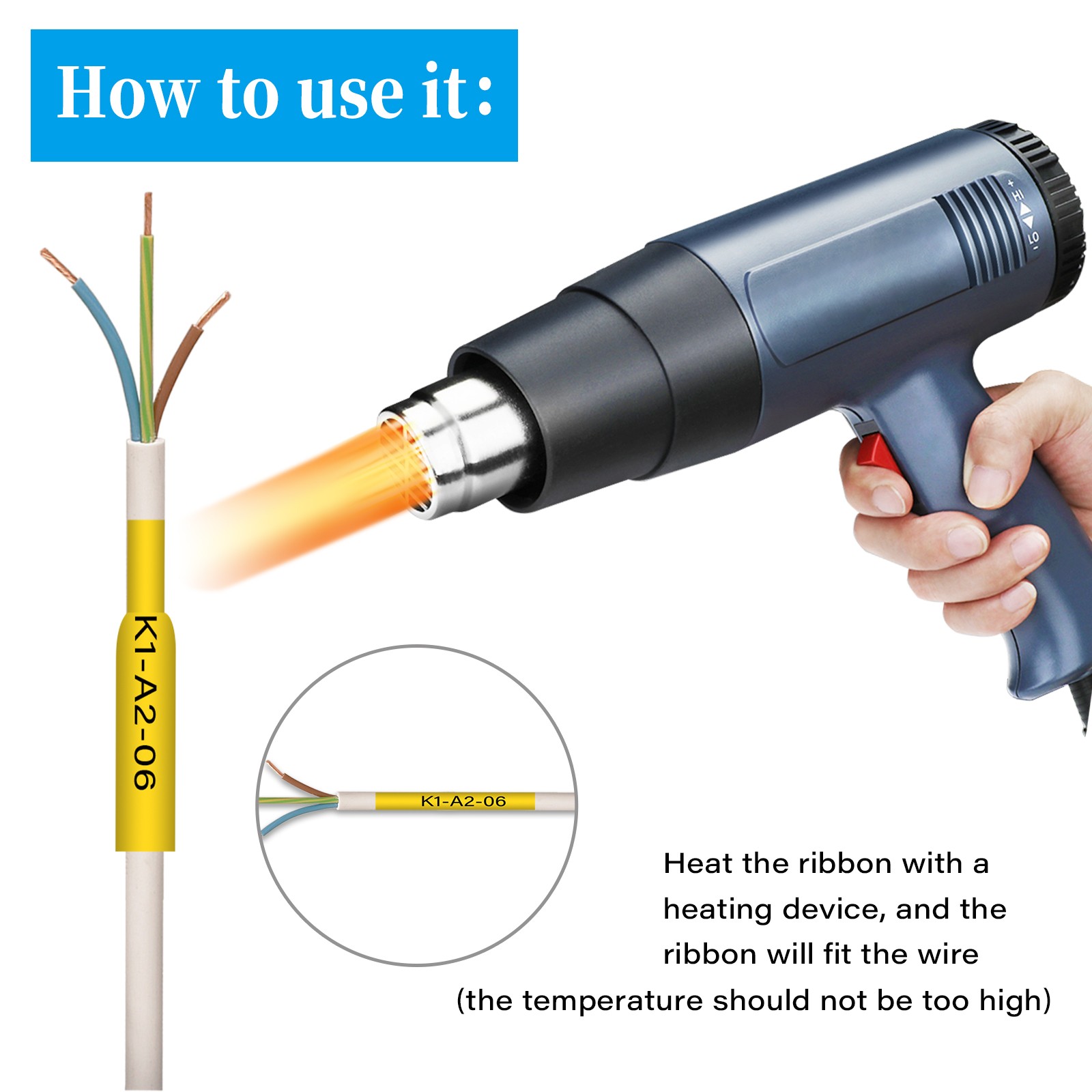 greencycle A18056-3PK GREENCYCLE 3PK Industrial Heat Shrink ...