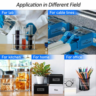 greencycle A45010-6PK GREENCYCLE 6PK Black on Clear Label ...