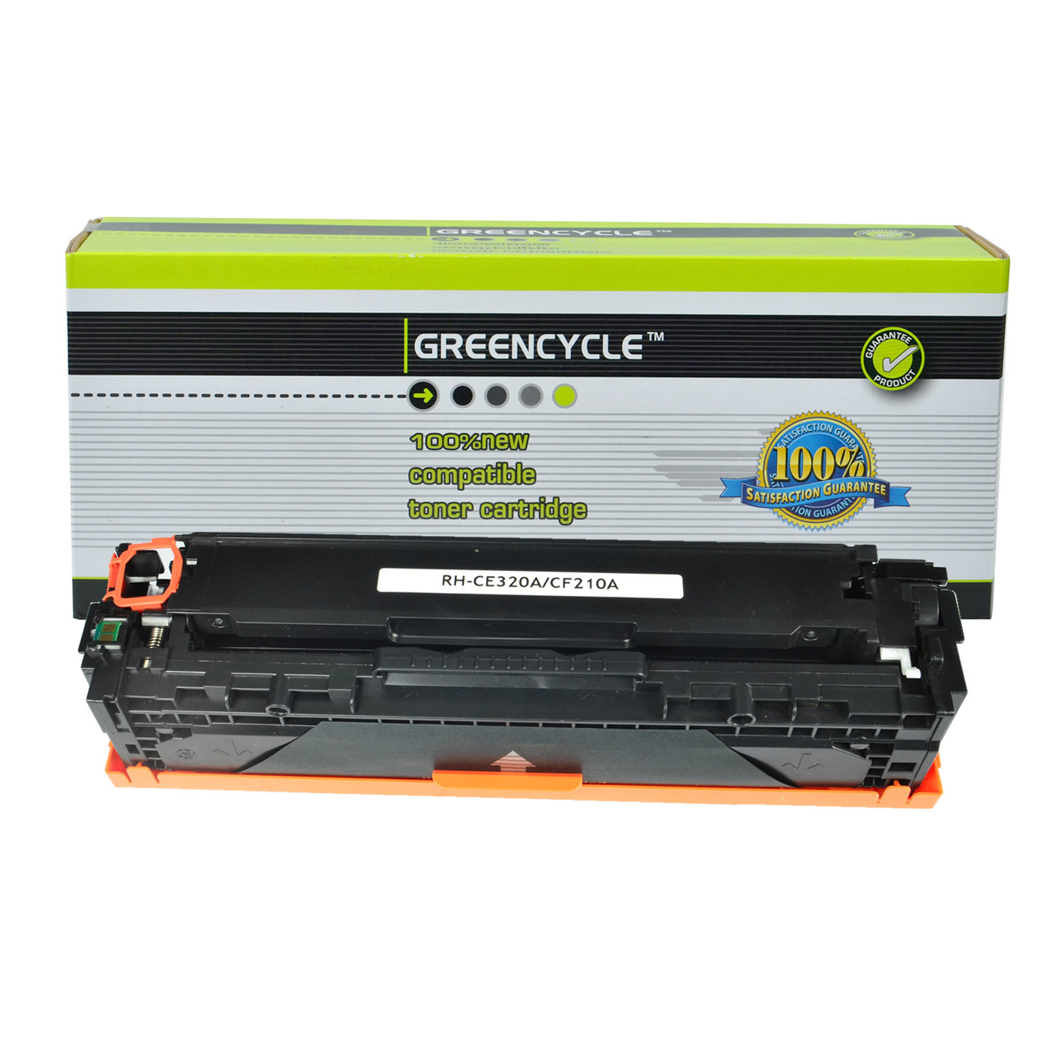 GREENCYCLE 1PK High Yield CF210A 131A Black Toner Cartridge Compatible for HP LaserJet Pro 200 M251n M276n M251nw M276nw