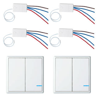 Greencycle Greencycle 2 Pk 2 Way Wireless Switch Amp 4 Pk