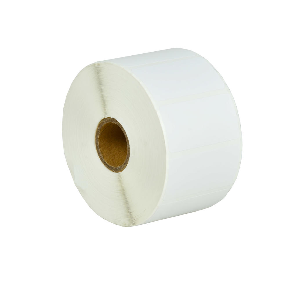 GREENCYCLE 6 Roll (1500 labels per roll) White Die Cut Paper Label Compatible for Brother RDS05U1 2" x 1-1/64" TD-4000 Printer