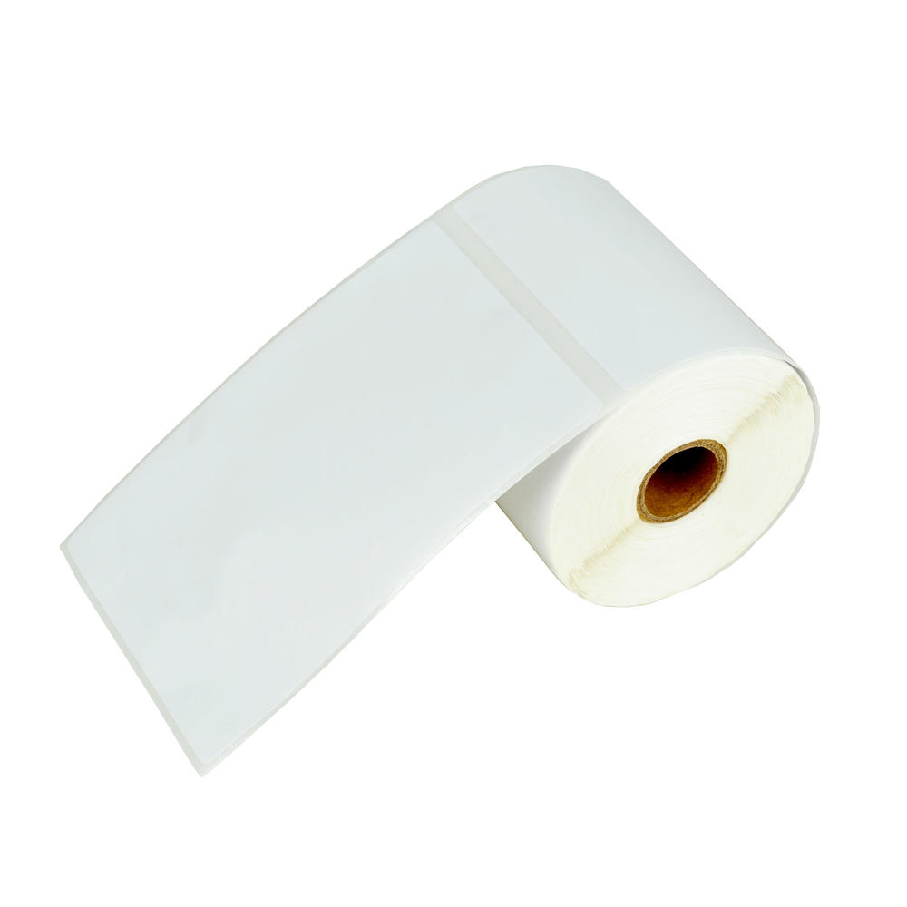 GREENCYCLE 20 Roll White Continuous Paper Label Mobile Solutions Compatible for Brother RDS01U2 4"x145" TD-4000 TD-4100N Printer