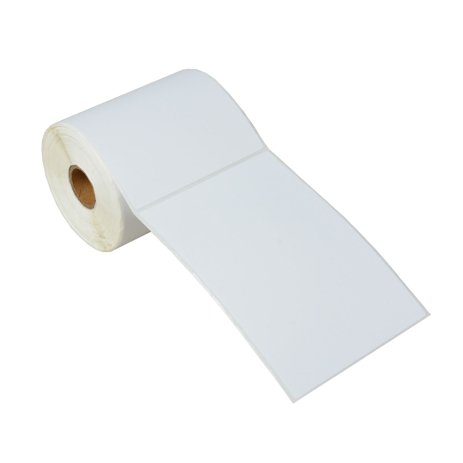 GREENCYCLE 50 Roll (250 Labels/Roll) Compatible Zebra 4'' x 6'' Core 1'' Shipping Address Barcode Direct Thermal Paper Label