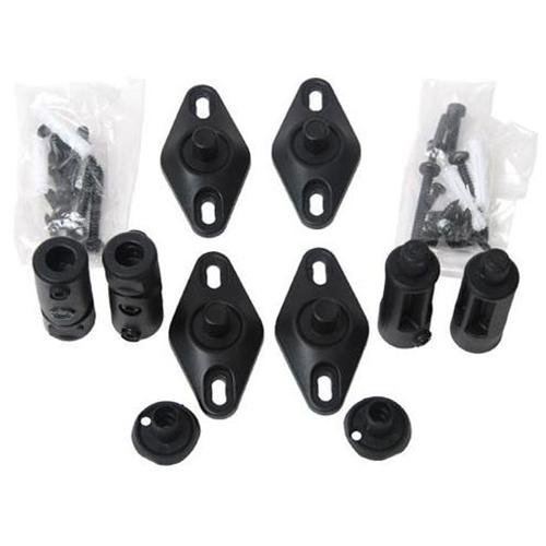 Videosecu Ms20b4 4 Pack Universal Speaker Mount Bracket