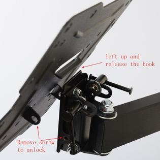 Videosecu Ml531bes4 Articulating Tv Wall Mount For Philips 55 55pfl4901 F7 55pfl5402 F7 55pfl5601 F7 55pfl5901 F7 55pfl6921 F7 50pfl5901 F7 Mz4