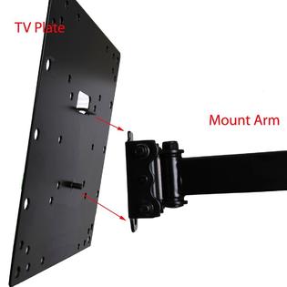 Videosecu Ml531bs1 Tilt Tv Wall Mount For Tcl 49d100 49s305 49s405 49s303 49s403 50p607 55c807 55p607 55s405 55p605 55s401 55s403 65p607 4k Hd Bjp