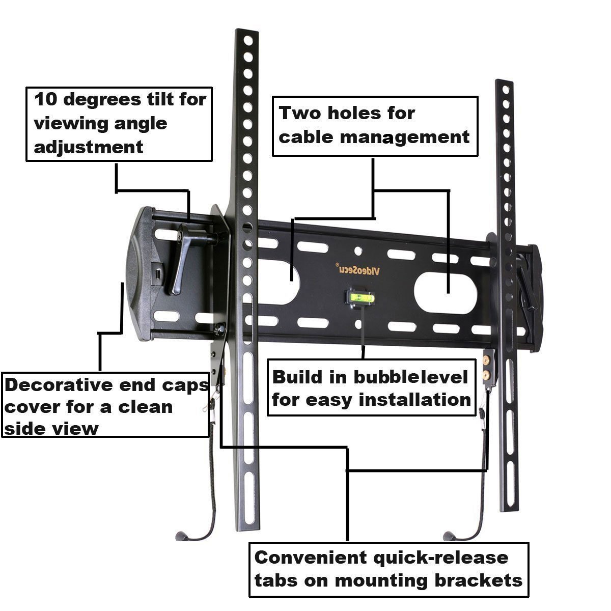 Videosecu Mp409bsx6 Tilt Tv Wall Mount For Philips 40