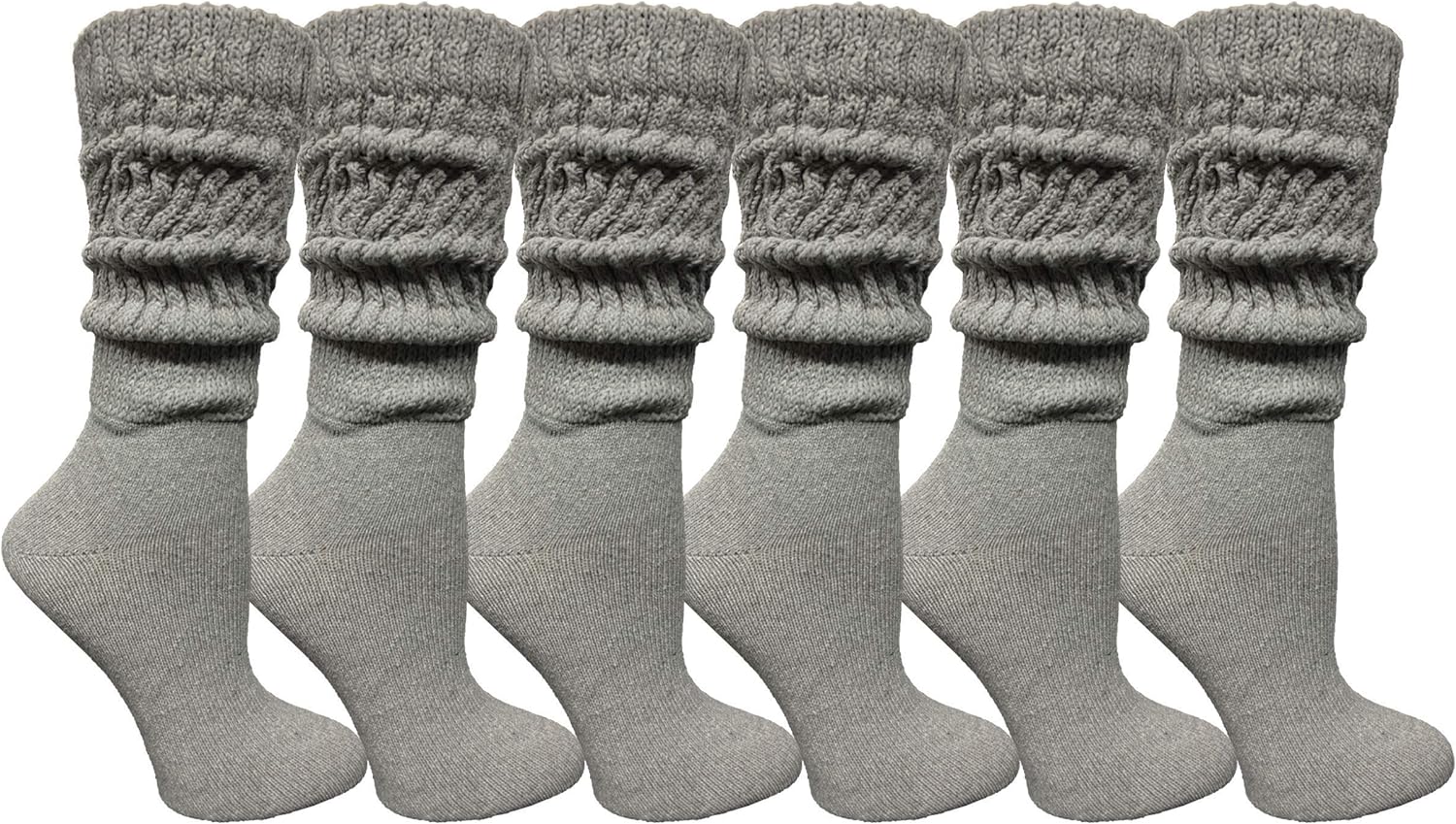 Yacht & Smith Slouch Socks for Women, Extra Slouch Ladies Cotton Boot Socks