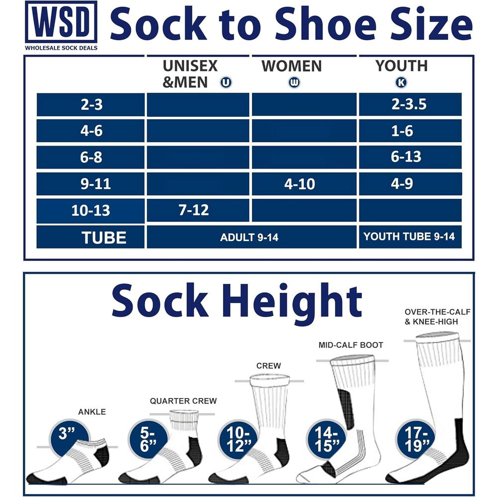 Yacht & Smith 12 Pair of Diabetic Socks,Nephropathy Socks,Colored Diabetic Socks Thermal,Gray with Black Top (Womens (9-11)