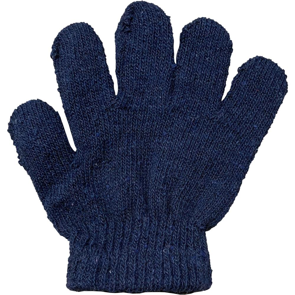 Yacht & Smith Kids Gloves & Mittens in Bulk, Winter Striped Children Age 3-8