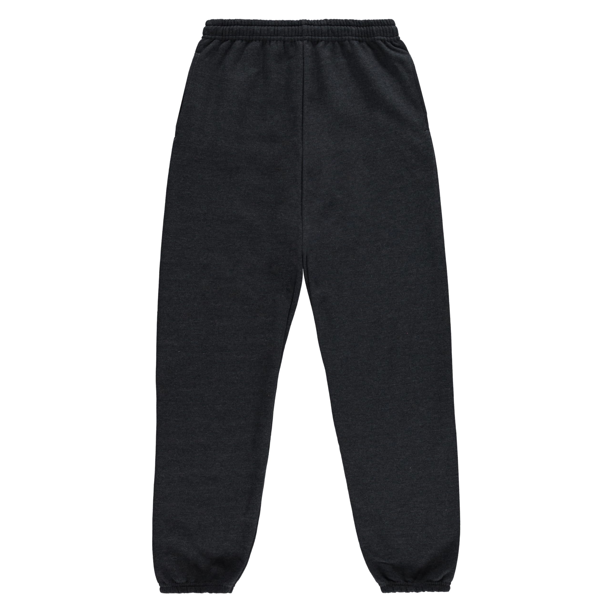 Yacht & Smith 36 Pack of Wholesale Childrens Unisex Jogger Bulk Sweatpants, Black Navy Gray, Comfy Lounge Joggers for Kids