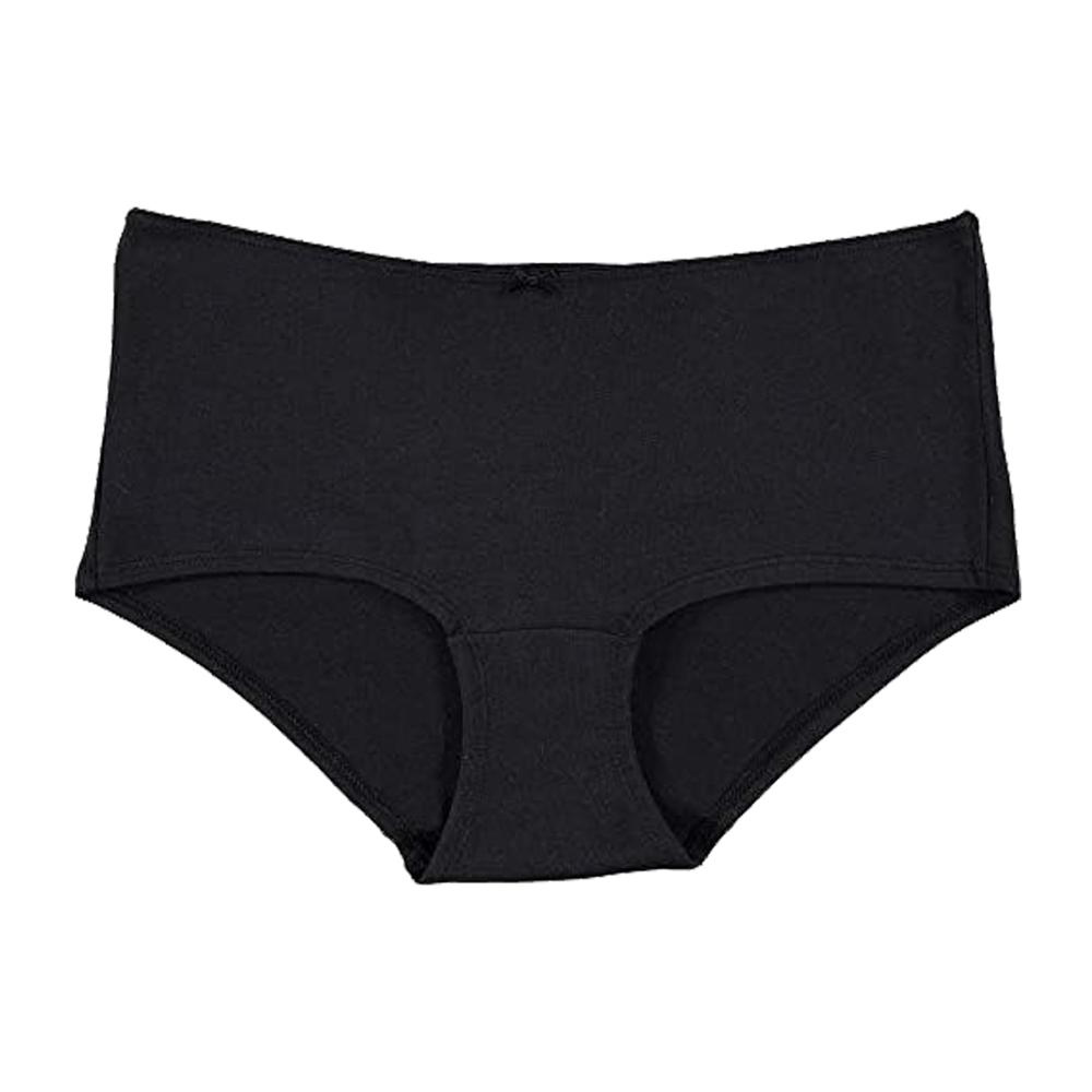 Yacht & Smith 48 Pack of Womens Underwear Panties in Bulk, Wholesale Ladies Brief Underpants, Homeless Charity Donation Black