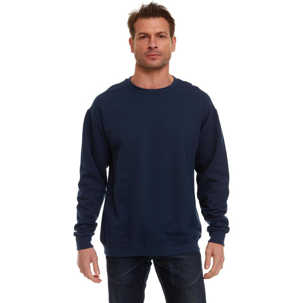 BILLIONHATS Mens Crewneck Sweatshirts in Bulk, Cotton, Wholesale Screenprinting Sweat Shirts For Men, Layer Shirt
