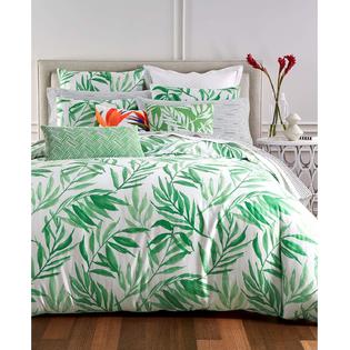 Charter Club Damask Designs Palm 3 Piece Pima Cotton King Duvet