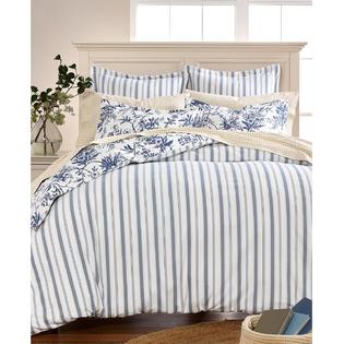 Martha Stewart Collection Cozy Toile Cotton Flannel Duvet Cover