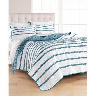 Martha Stewart Collection Frayed Floral 100 Cotton Full Queen