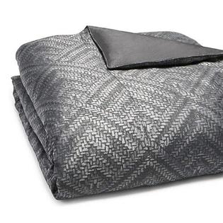 Hudson Park Collection Woven Diamond Duvet Cover With Zipper