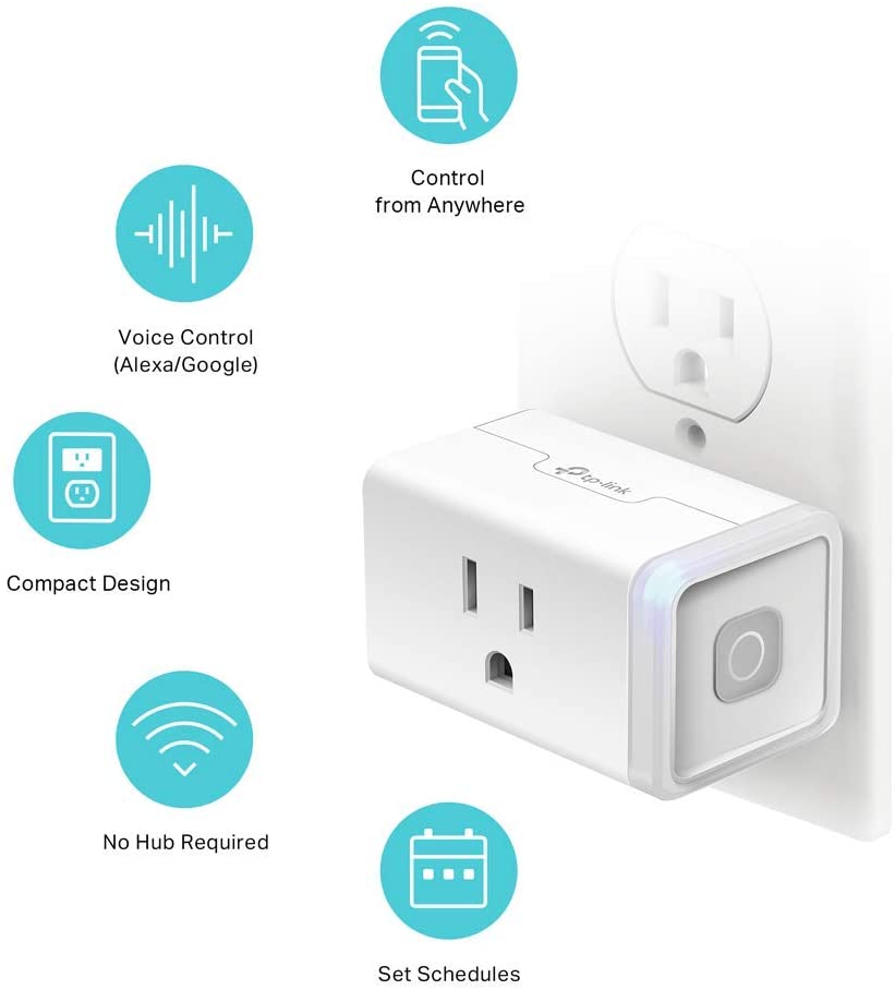 Tp Link Kasa Smart Plug Mini Smart Home Wifi Outlet Works