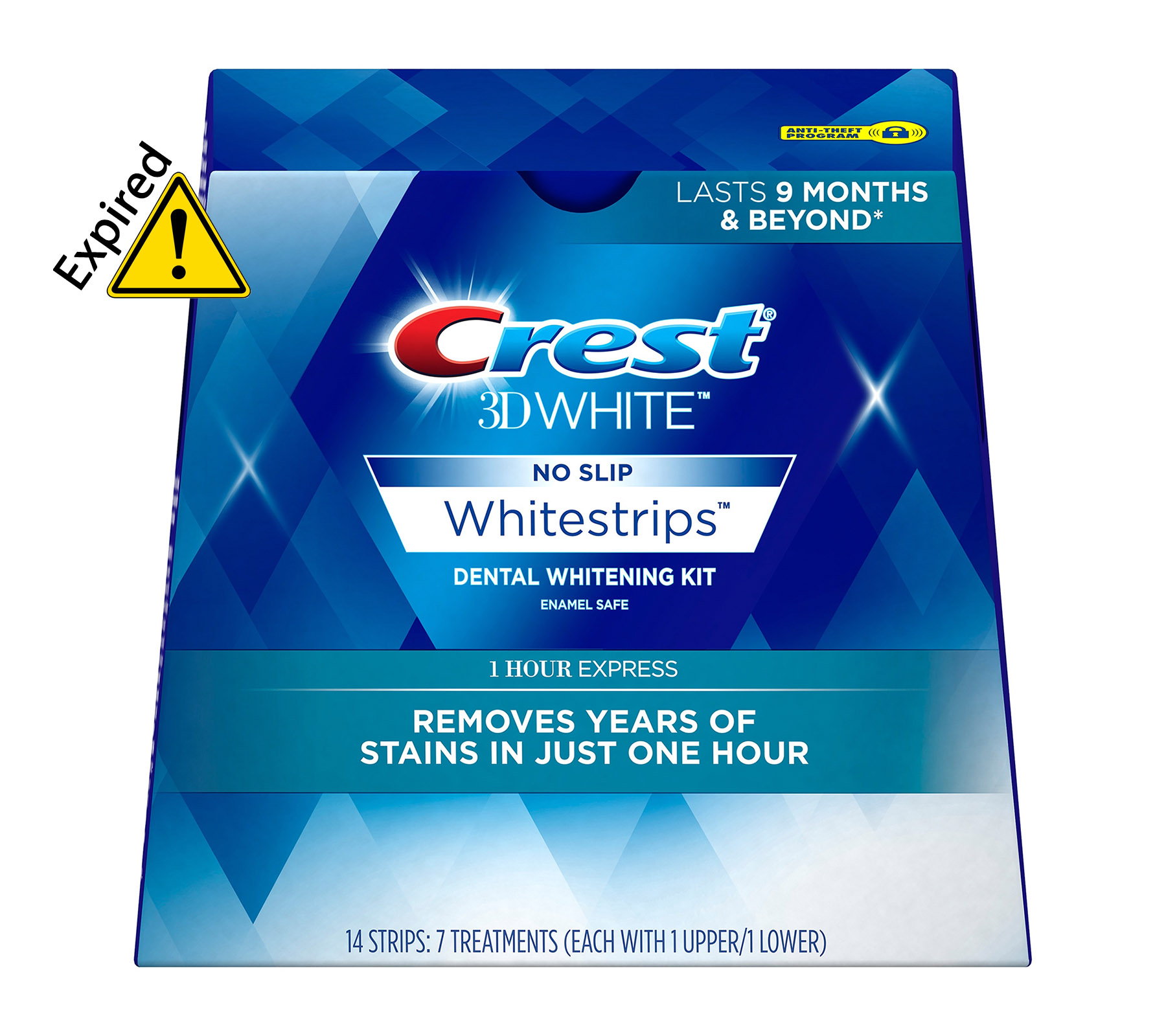 Crest 3d White Whitestrips 1 Hour Express Teeth Whitening Kit 7