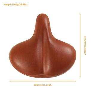Velo Cyclingdeal Super Comfortable Bike Bicycle Seat Extra Wide