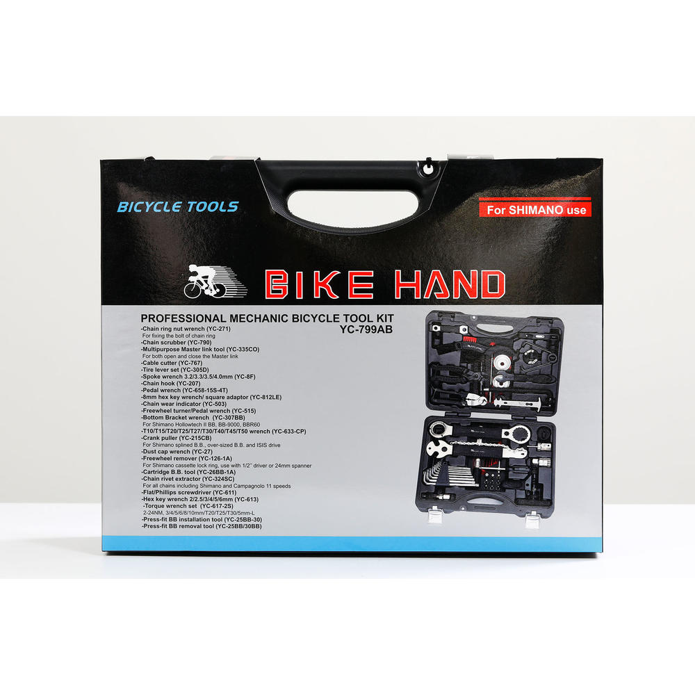 Bike Hand Complete Bike Repair Tool Bicycle Maintenance Kit with Torque Wrench
