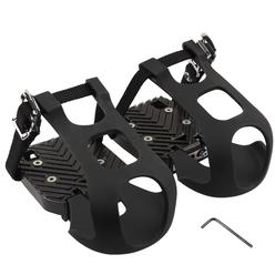 CyclingDeal Bike Bicycle Toe Clips Cage ONLY - Peloton Spin Bike Pedal Adapters
