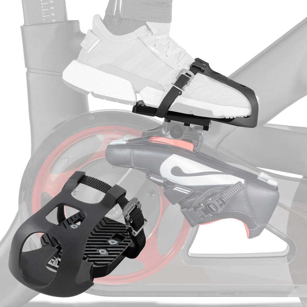 Toe Clips CyclingDeal Bike Bicycle Toe Clips Cage ONLY - Peloton Spin Bike Pedal ...