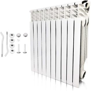 Wisewater Wisewater Energy Saving Wall Mount Radiator Heater Light Weight Aluminum Hot Water Radiator For Kitchen Bathroom And Bedrooms