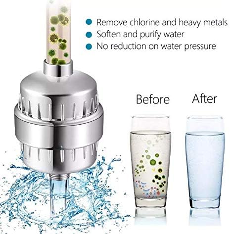 Wisewater Handheld Shower Head With Filter 18 Stage Shower Filter For Hard Water High Output Shower Water Filter With Hose