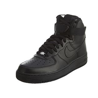 Thekickshop Nike Mens Air Force 1 High 07 Basketball Shoes Black