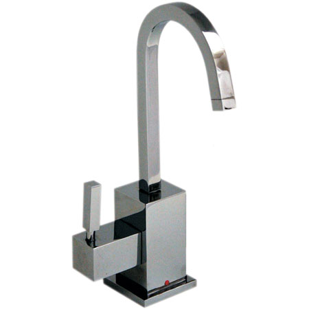 Whitehaus WHSQ-H003-C Deck Mount Kitchen Water Dispenser In Polished Chrome