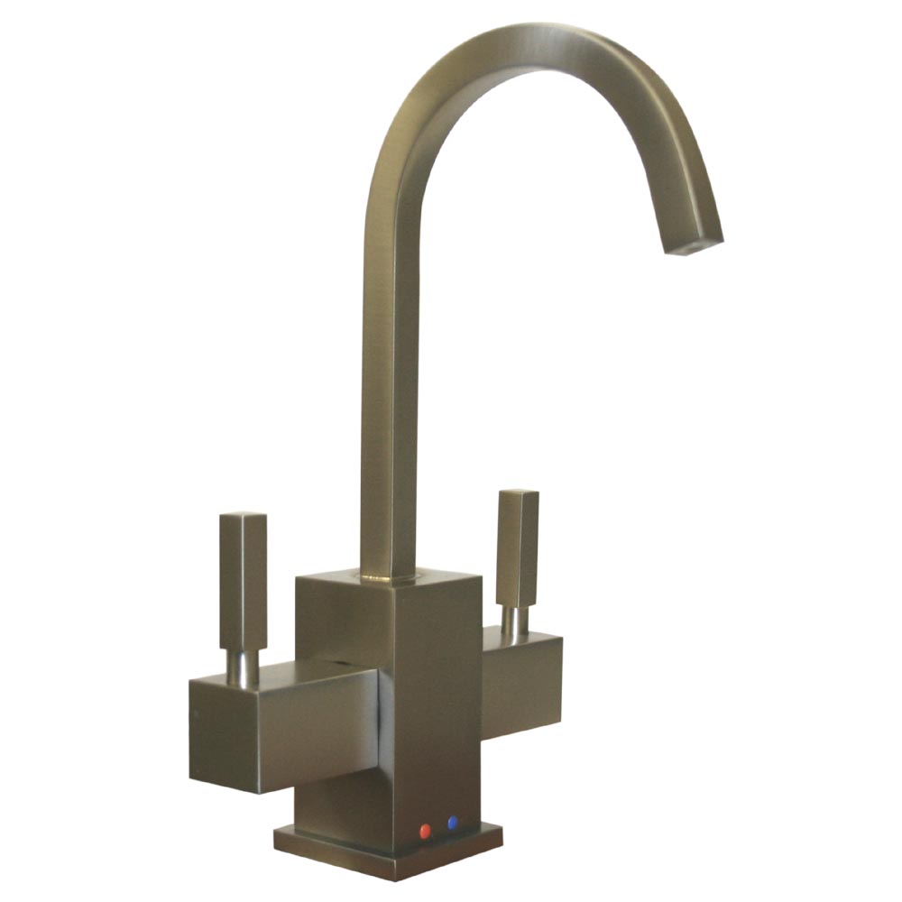 Whitehaus WHSQ-HC003-BN Deck Mount Kitchen Water Dispenser In Brushed Nickel