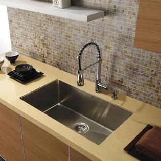 Vigo Vgr3019c 30 Stainless Steel Undermount Sink