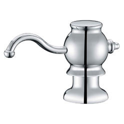 Whitehaus WHSD030-C Soap Or Lotion Dispenser in Polished Chrome