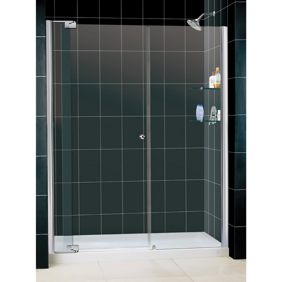 Dreamline DL-6434C-01CL Allure Shower Door and 34" by 60" Base Center Drain