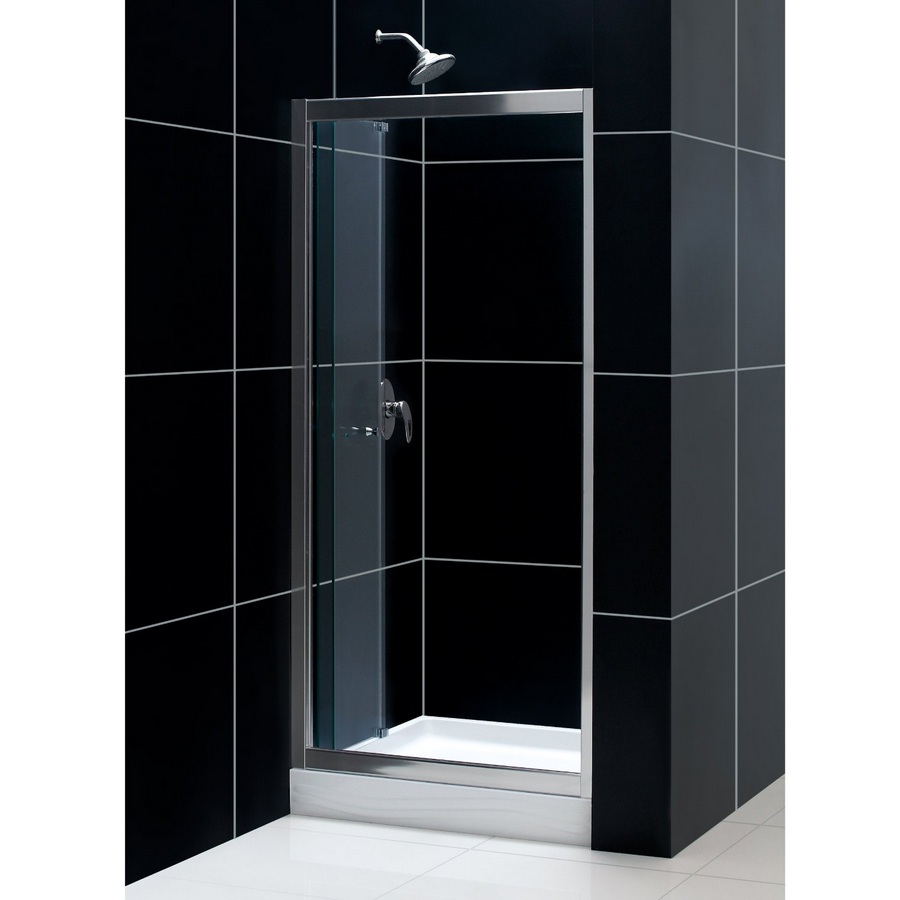 Dreamline DL-6214C-01CL Butterfly Shower Door and 36" by 36" Shower Base